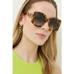 Gucci ochelari de soare femei, culoarea maro imagine