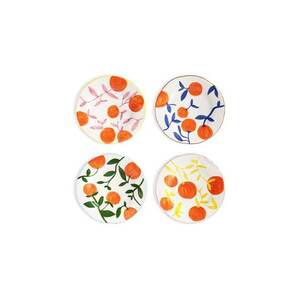 &k amsterdam un set de farfurii Orange Twig 4-pack imagine