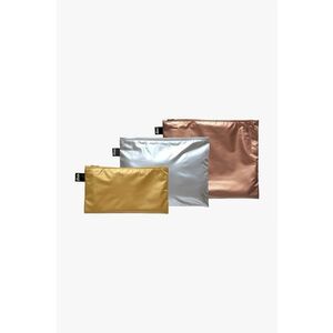 LOQI set de borsete METALLIC 3-pack imagine