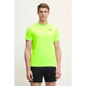 Puma tricou de antrenament Tad Essentials culoarea verde, neted, 525908 imagine