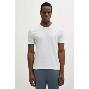 Sisley tricou din bumbac culoarea negru, neted imagine