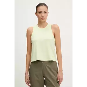 Helly Hansen top sport Ocean Cropped femei, culoarea verde, 34269 imagine
