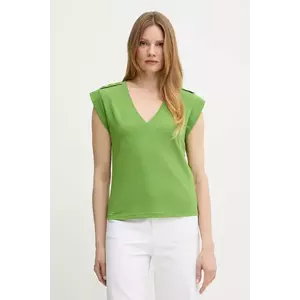 Morgan tricou DNAUTI femei, culoarea verde, DNAUTI imagine