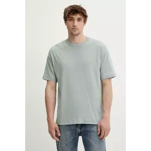 Samsoe Samsoe tricou din bumbac JOEL culoarea bej, uni, M22300126 imagine