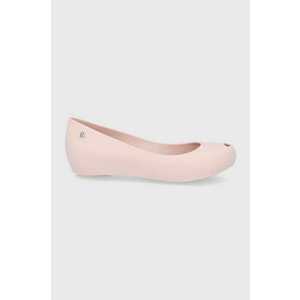 Melissa Balerini culoarea roz, cu toc plat imagine