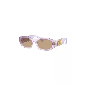 Versace ochelari de soare culoarea negru imagine