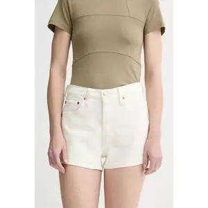 Levi's pantaloni scurti jeans neted, high waist imagine