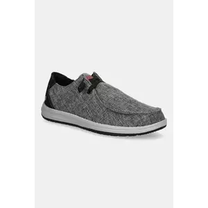 Skechers mocasini culoarea gri imagine