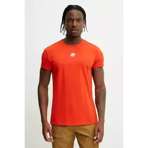 Mammut tricou Seon culoarea bej, uni imagine