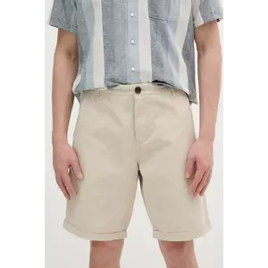 Barbour pantaloni scurti culoarea bej imagine