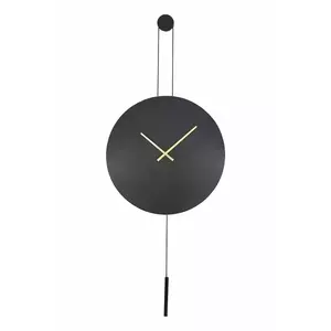 home & lifestyle ceas de perete culoarea negru imagine