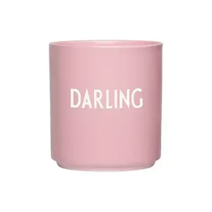 Design Letters ceașcă Favourite 250 ml culoarea roz imagine