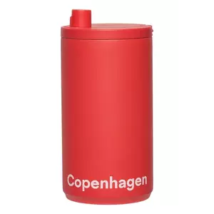 Design Letters cană termică Travel Mug 350 ml culoarea rosu imagine