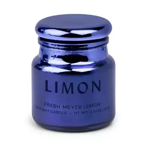 Paddywax lumânare parfumată de soia Chroma, Meyer Lemon 71 g culoarea bleumarin imagine