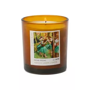 Paddywax lumânare parfumată de soia Impressionist, Degas Dancers 'Pink & Green' 170 g culoarea maro imagine