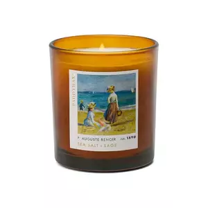 Paddywax lumânare parfumată de soia Impressionist, Renoir ' Figures on the Beach' 170 g culoarea maro imagine
