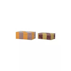 Bloomingville set de cutii de depozitare Samira 2-pack imagine