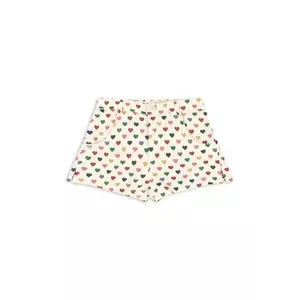 Konges Sløjd pantaloni scurți FRANKIE MINI SHORTS GOTS culoarea bej, KS103183 imagine