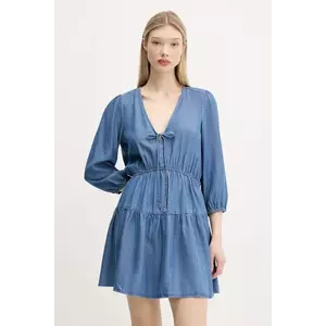Tommy Jeans rochie mini, evazati, DW0DW20612 imagine