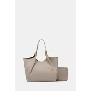 Gianni Chiarini poșetă de piele culoarea bej, 9720.RNGDBL imagine