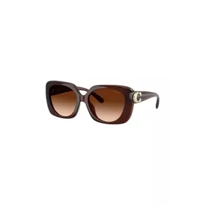 Coach ochelari de soare culoarea portocaliu, 0HC8422U imagine