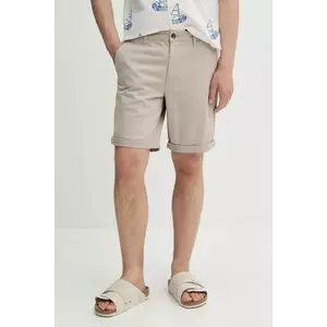Solid pantaloni scurți culoarea bej, 21200395 imagine