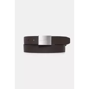 BOSS curea de piele culoarea negru, 50537100 imagine