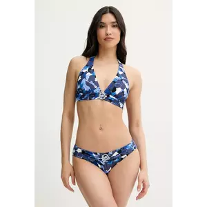 MICHAEL Michael Kors sutien de baie culoarea bleumarin, cupa usor rigidizata, MM77275 imagine