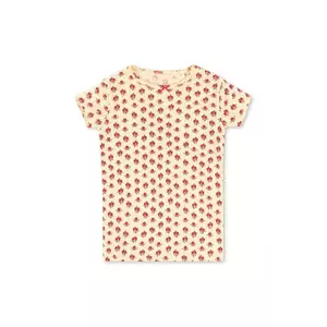 Konges Sløjd tricou MINNIE TEE GOTS culoarea bej, KS103151 imagine