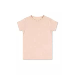 Konges Sløjd tricou MINNIE TEE GOTS culoarea roz, KS103151 imagine