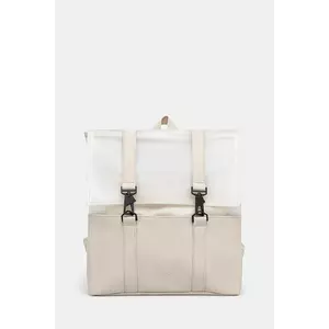 Rains rucsac Split MSN Bag Mini W3 culoarea bej, mare, uni, 14290.107 imagine