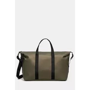 Rains geantă Hilo Weekend Bag W3 culoarea verde, 14200.105 imagine