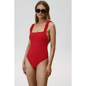 Undress Code costum de baie dintr-o bucată Wild Cat Swimsuit culoarea rosu, cupa moale, 924 imagine