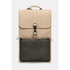 Rains rucsac Mix Backpack W3 culoarea bej, mare, uni, 13590.24 imagine
