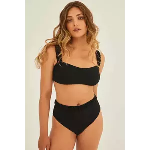 Undress Code chiloți de baie Good Luck Charm Bikini Bottom Plain culoarea negru, 785 imagine