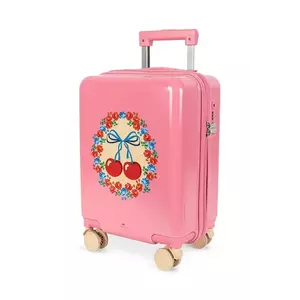 Konges Sløjd valiza TRAVEL SUITCASE 45x30x21 cm culoarea roz, KS103028 imagine