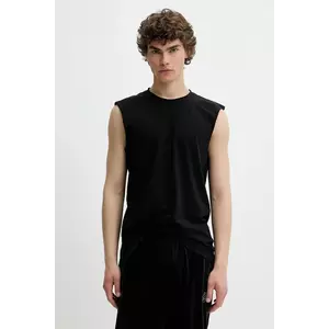 Superdry tricou din bumbac culoarea negru, M6010897A-02A imagine