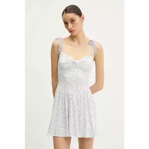 Hollister Co. rochie culoarea alb, mini, evazati, KI359-5010 imagine