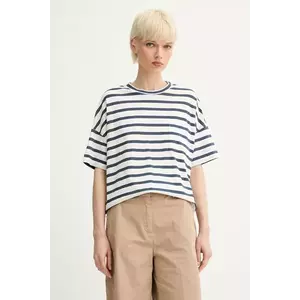 Marc O'Polo tricou din bumbac culoarea bleumarin, 504206751193 imagine