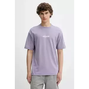 Hollister Co. tricou culoarea violet, cu imprimeu, KI323-5272 imagine