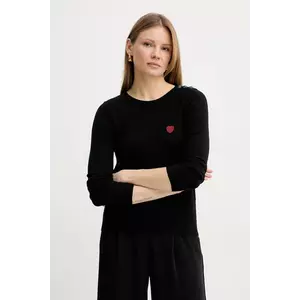 Morgan pulover MKISS culoarea negru, light, MKISS imagine