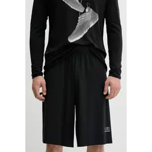 MM6 Maison Margiela pantaloni scurți culoarea negru, SH0MU0017 imagine