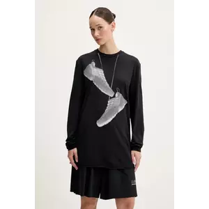 MM6 Maison Margiela longsleeve culoarea negru, S52GC0346.M20101 imagine