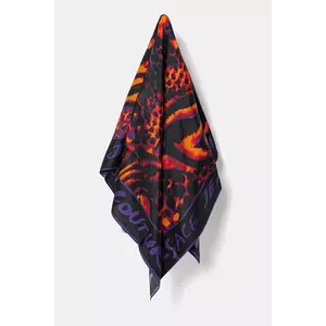 Versace Jeans Couture eșarfă de mătase cu imprimeu, 78HA7H02 ZG352 imagine