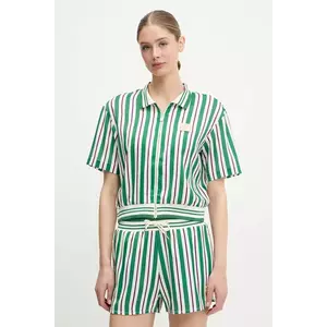 Fila cămașă Lassance culoarea verde, cu guler clasic, regular, FAW0996 imagine