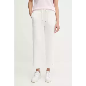 Joop! pantaloni de trening culoarea alb, uni, 30046252 imagine