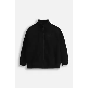 Coccodrillo bluză culoarea negru, cu imprimeu, SAGE TIME BOY JUNIOR imagine