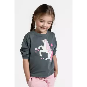Coccodrillo tricou culoarea verde, NOSTALGIC MEADOW GIRL KIDS imagine