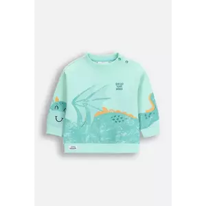 Coccodrillo bluză culoarea turcoaz, DRAGONS BOY NEWBORN imagine