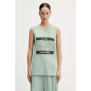 MM6 Maison Margiela top culoarea verde, S52NL0071.M20101 imagine